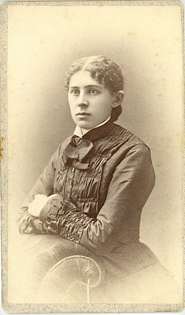 1880 Ida Tarbell Allegheny College Graduation Photo