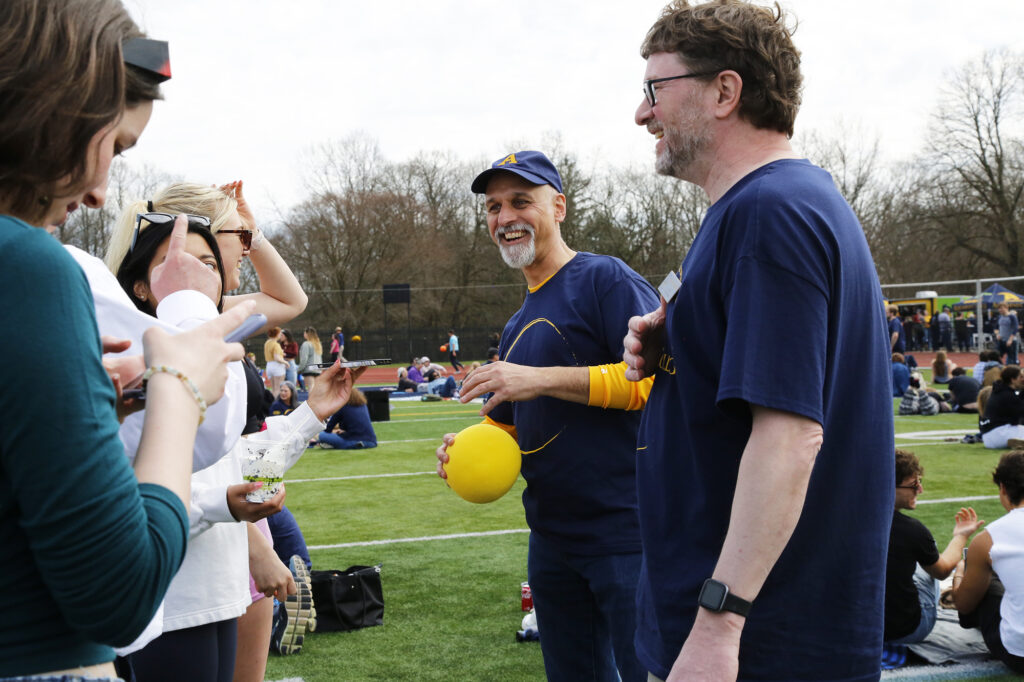 Professor Lombardi and Ron Cole