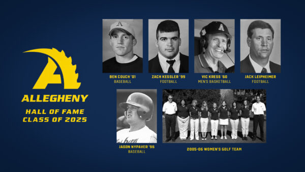 Allegheny Athletics Hall of Fame Class of 2025 Announced