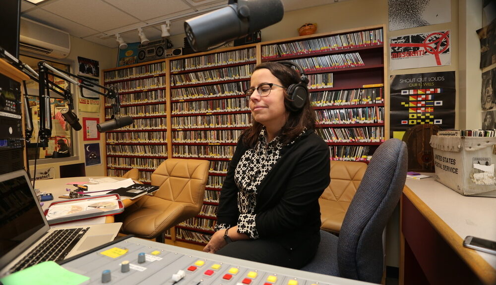 WARC, Radio Station
Students in the WARC radio station