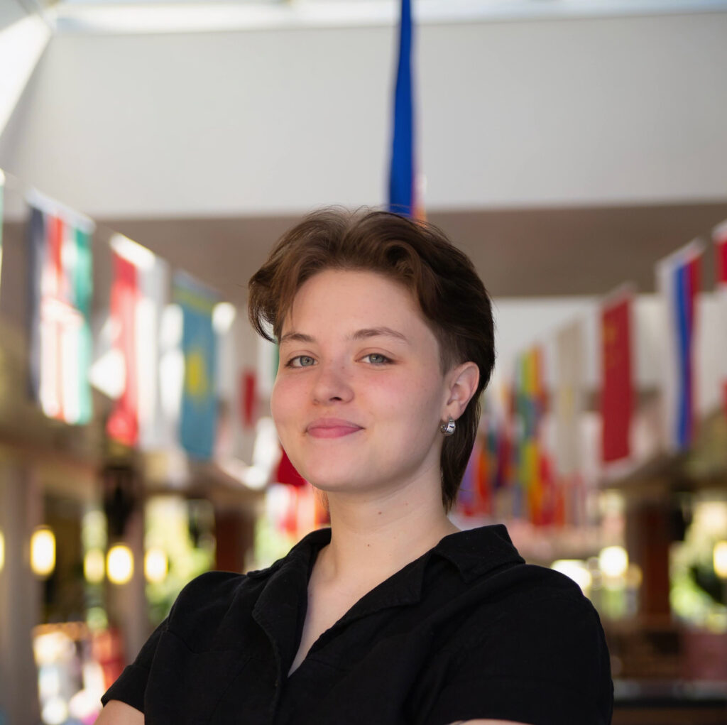 portrait of a person in a black shirt