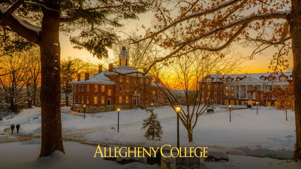 Allegheny College 2025 - Bentley in Winter