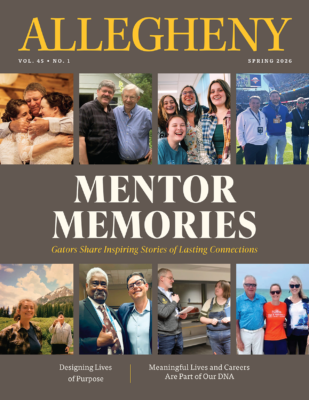 Allegheny Magazine Spring 2026 cover