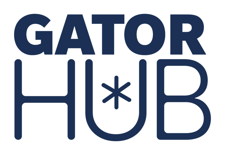 Logo for Gator Hub app