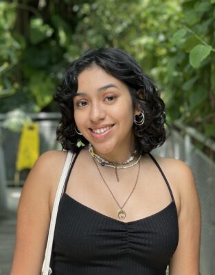 portrait of a person smiling at camera