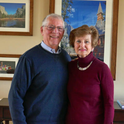 Robert "Buck" and Lynn Smith have established a scholarship at Allegheny for the dependents of first responders.