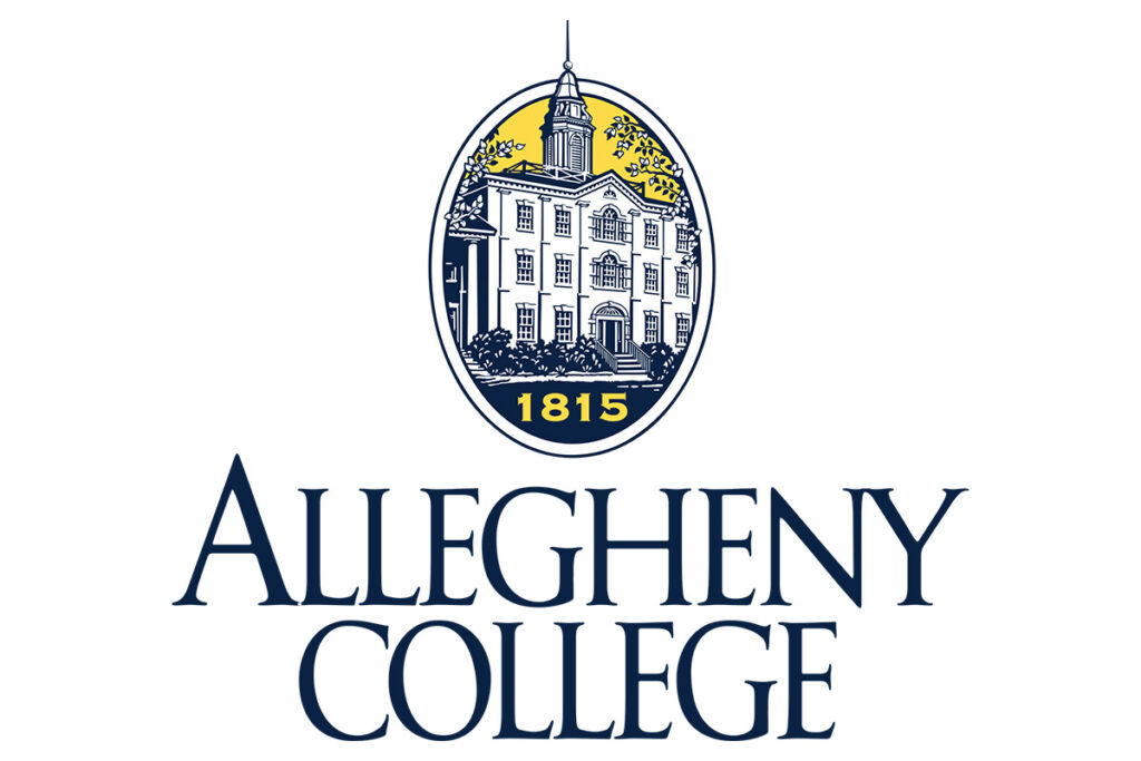 a logo for allegheny college