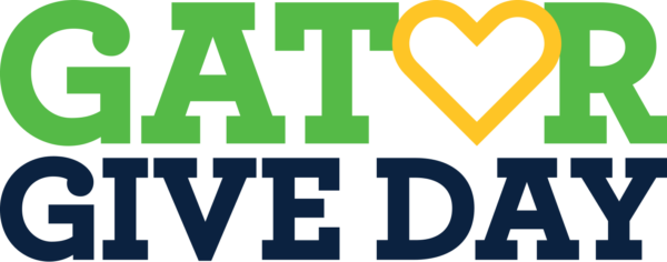 colorful text with an illustration of a yellow heart