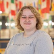 Headshot of Grace Moon, Allegheny College Orientation Leader for 2026