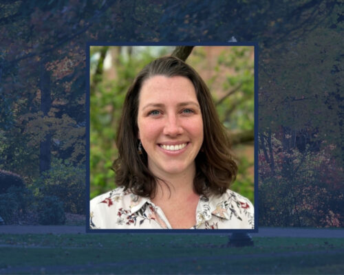 Headshot of Allegheny College Assistant Professor of Biology Jennifer Houtz, who received a prestigious ornithology fellowship