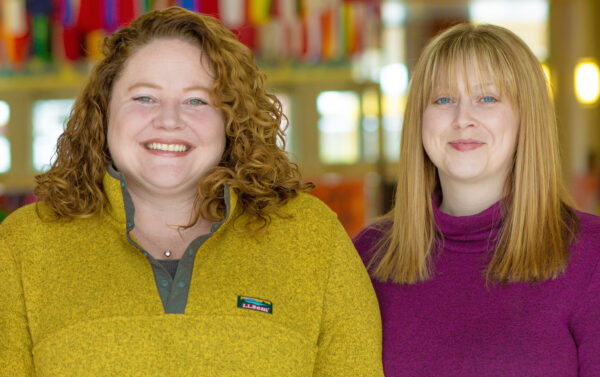 a group of women smiling