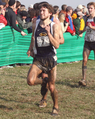 Ben Mourer running as a student-athlete
