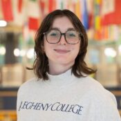 Naydean Massie, Allegheny College Orientation Leader for 2026