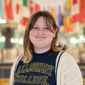 Headshot of Liv Stanley, Allegheny College Orientation Leader for 2026