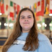 Headshot of Rebecca Moore, Allegheny College Orientation Leader for 2026