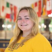 Headshot of Reese Forella, Allegheny College Orientation Leader for 2026