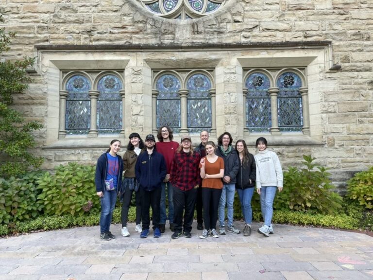 Group photo outside of church.