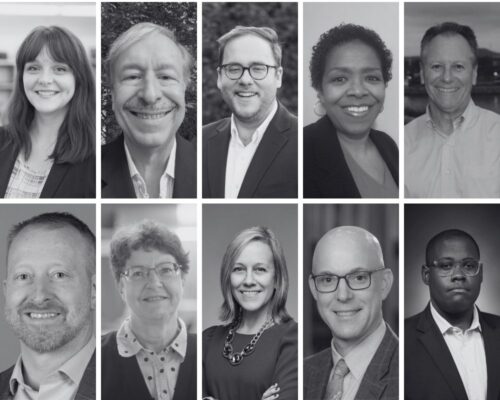 Headshots of ten receipients who received honors