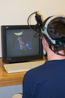 eye tracking on a computer screen