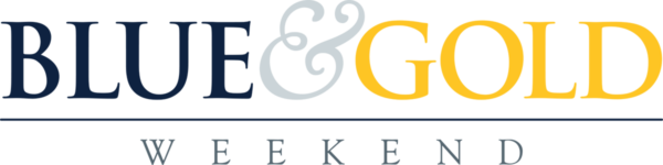 blue and gold logo