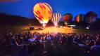 Thurston Classic hot air balloon festival, night glow