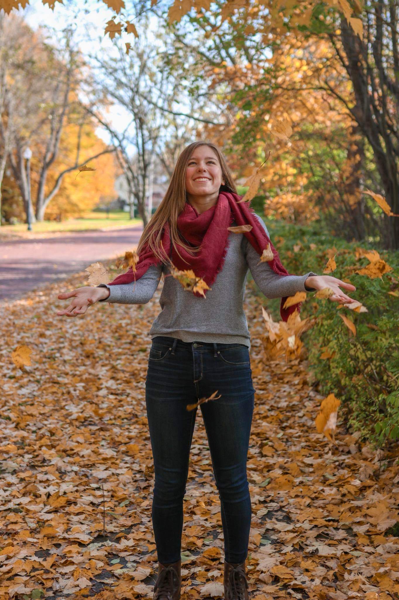 Allegheny College sophomore Emily Spitz.