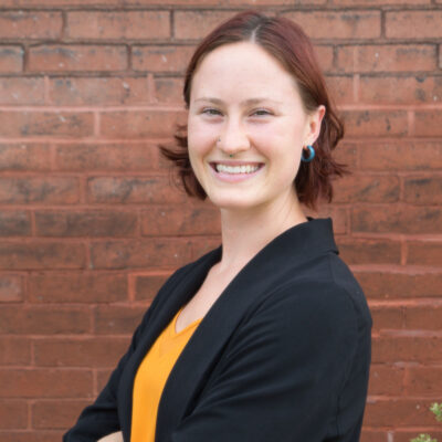 portrait of a person smiling at camera